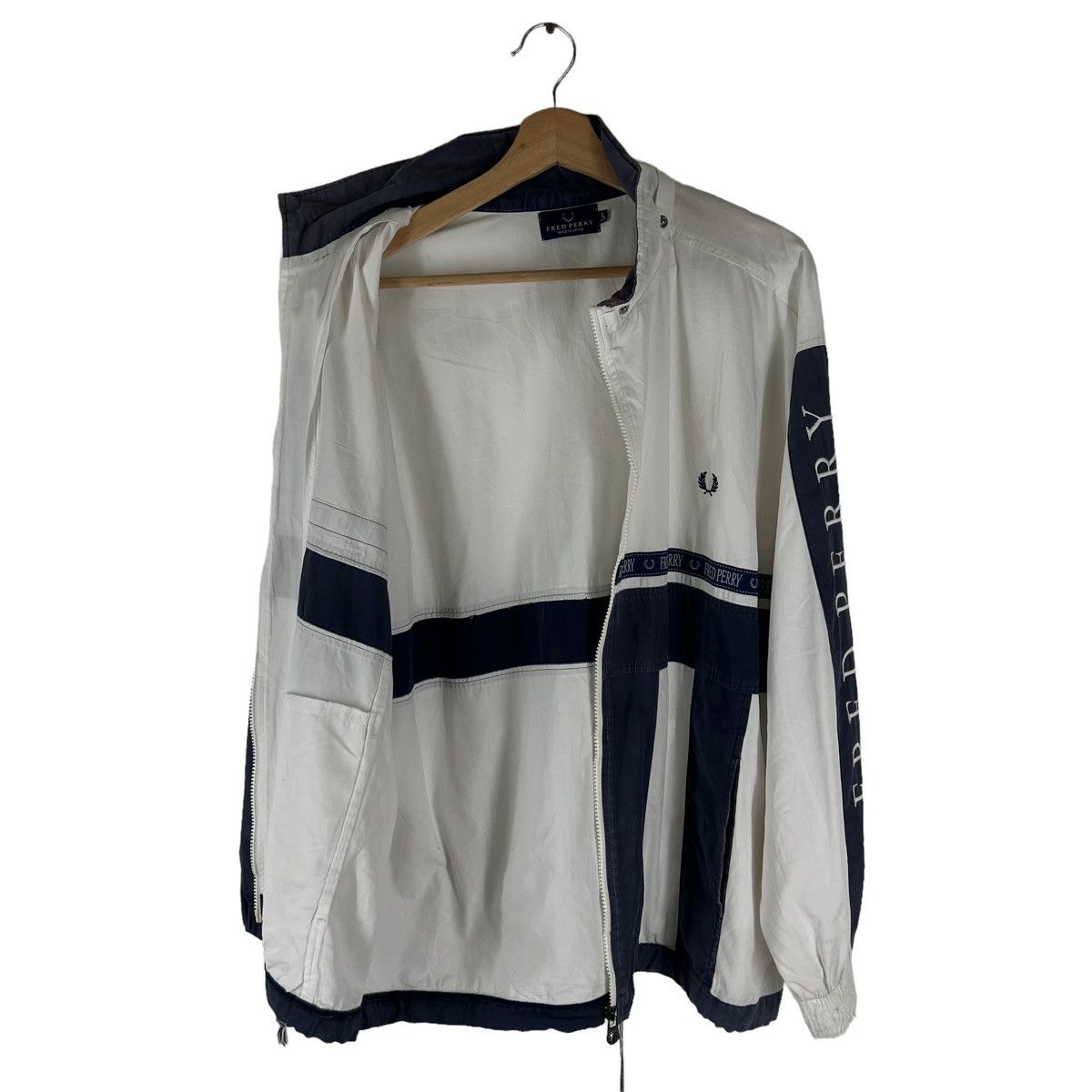 Fred Perry VINTAGE FRED PERRY SIDE TAPE JACKET JAPAN Size US L / EU 52-54 / 3 - 8 Thumbnail