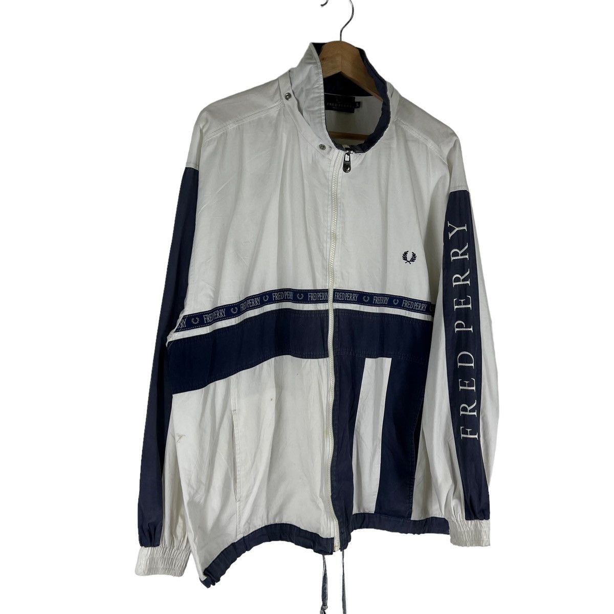 Fred Perry VINTAGE FRED PERRY SIDE TAPE JACKET JAPAN Size US L / EU 52-54 / 3 - 2 Thumbnail