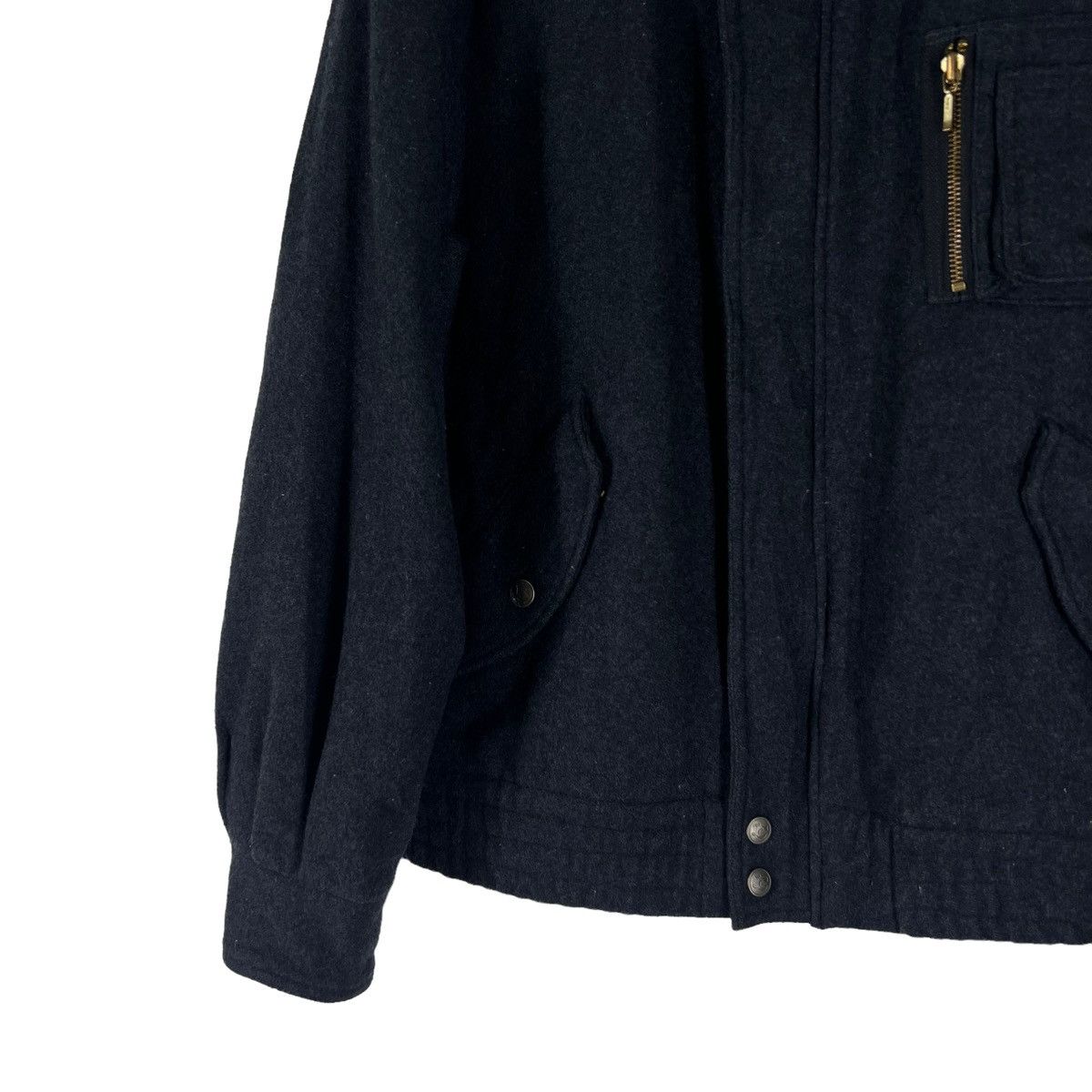 Japanese Brand VINTAGE WOOL JACKET JC WORLD RIOT RIOT DESIGN Size US M / EU 48-50 / 2 - 5 Thumbnail