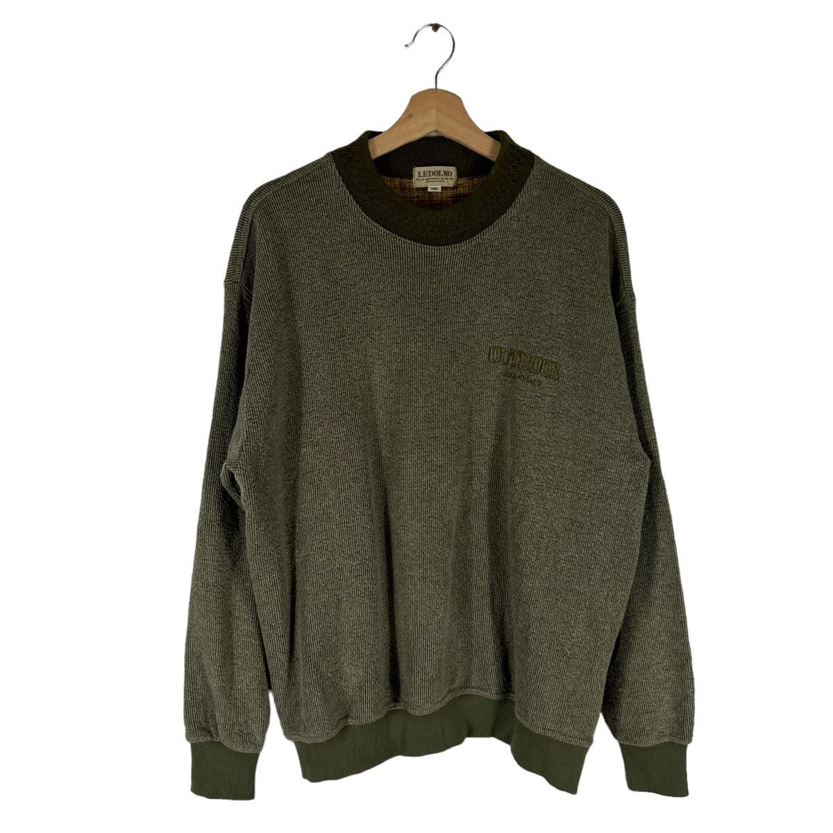 Japanese Brand VINTAGE LEDOLNO CREWNECK SWEATSHIRT INSPIRE ISSEY MIYAKE Size US L / EU 52-54 / 3 - 1 Thumbnail