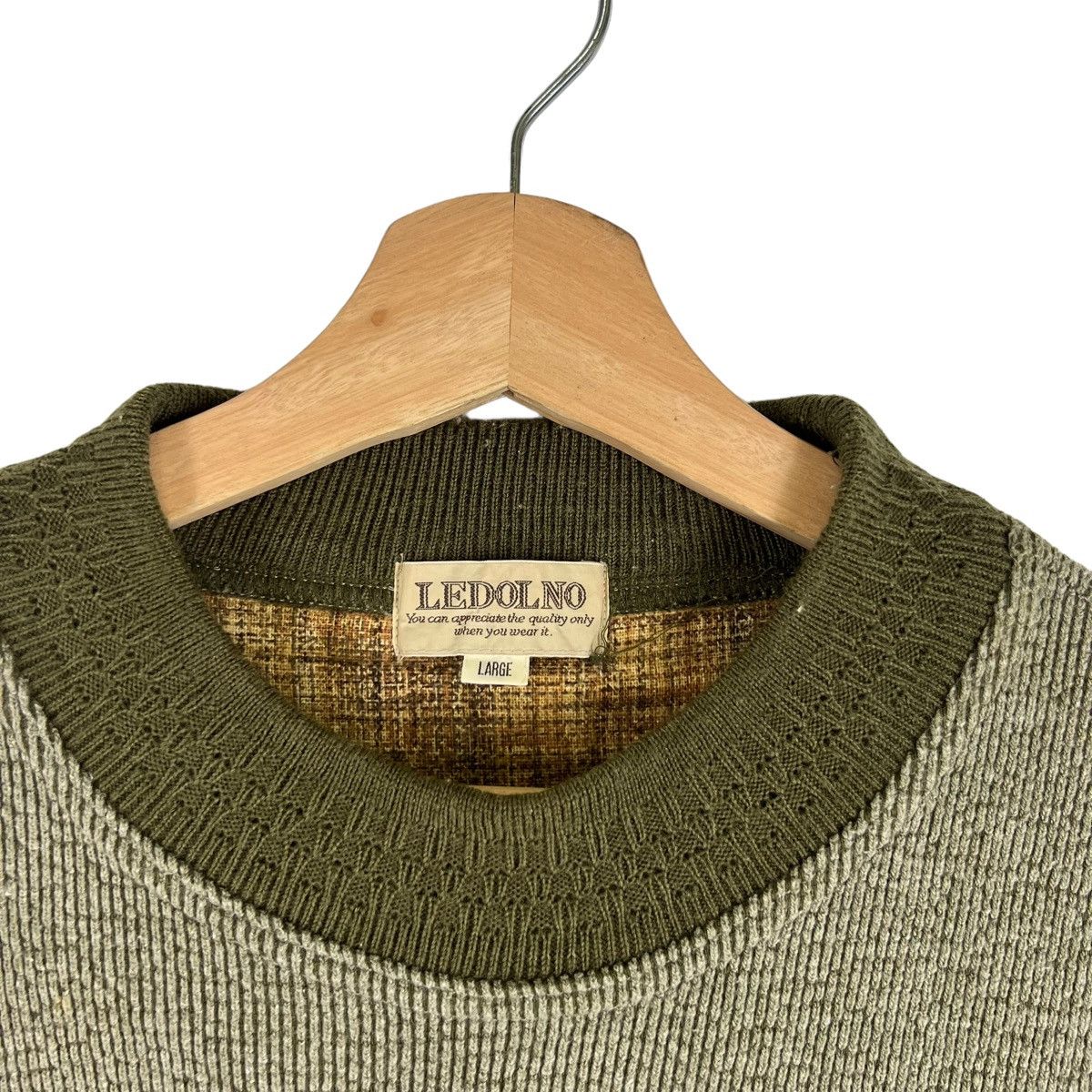 Japanese Brand VINTAGE LEDOLNO CREWNECK SWEATSHIRT INSPIRE ISSEY MIYAKE Size US L / EU 52-54 / 3 - 6 Thumbnail