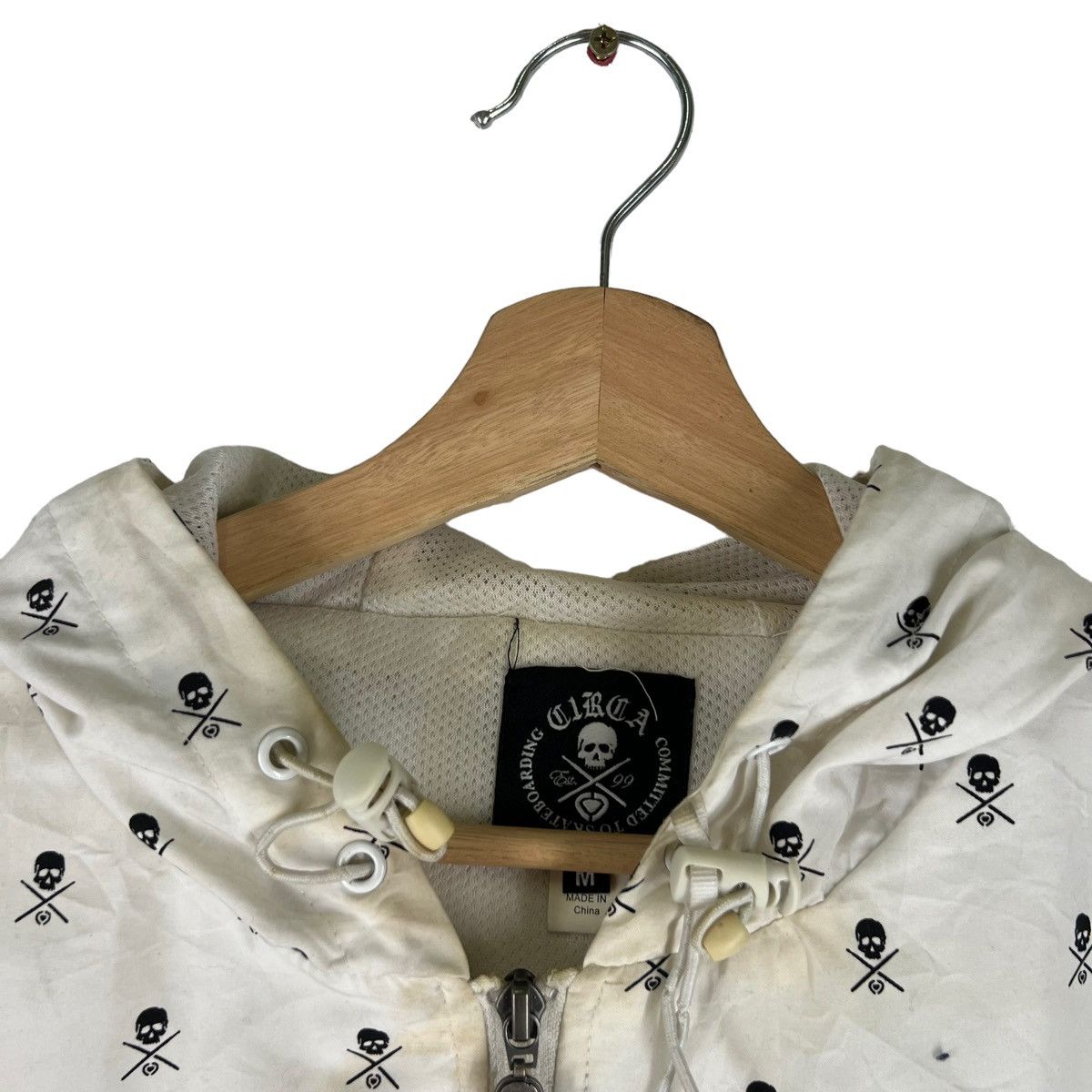 Japanese Brand VINTAGE CIRLA FULL PRINT HOODIE JACKET INSPIRE CHROME HEARTS Size US M / EU 48-50 / 2 - 9 Thumbnail