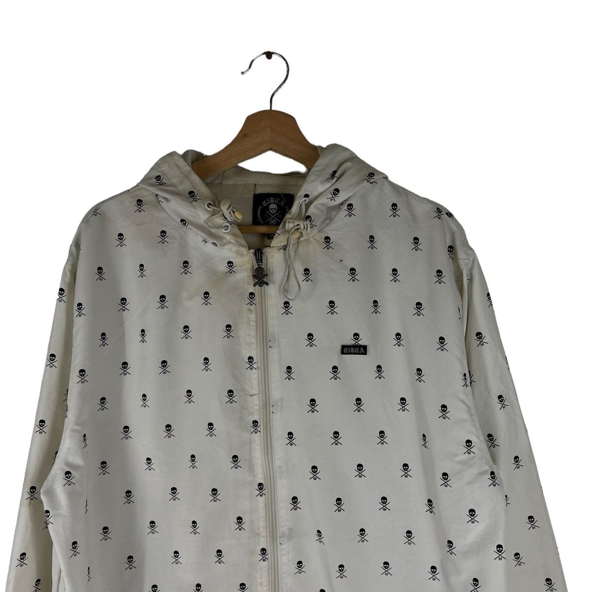 Japanese Brand VINTAGE CIRLA FULL PRINT HOODIE JACKET INSPIRE CHROME HEARTS Size US M / EU 48-50 / 2 - 4 Thumbnail
