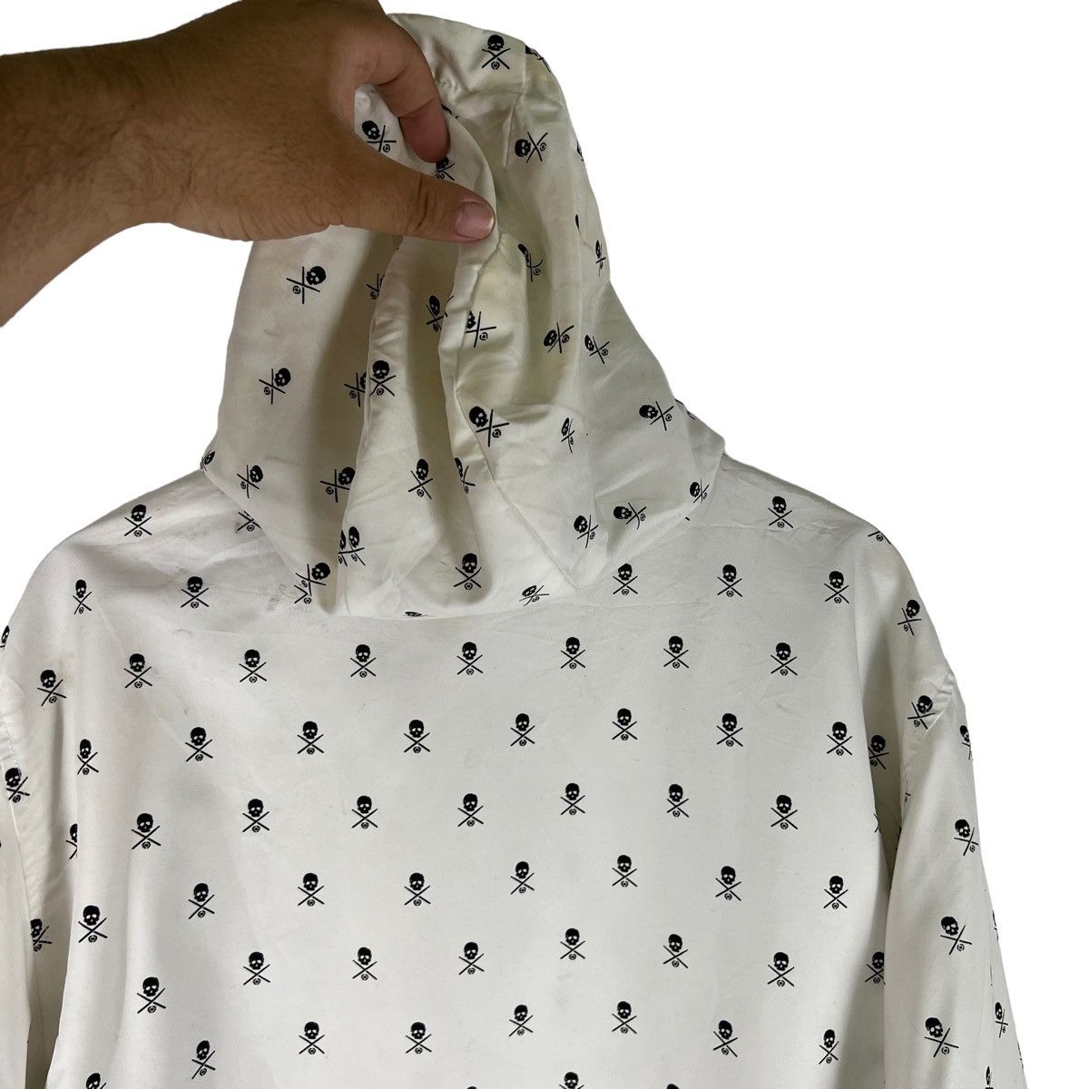 Japanese Brand VINTAGE CIRLA FULL PRINT HOODIE JACKET INSPIRE CHROME HEARTS Size US M / EU 48-50 / 2 - 8 Thumbnail