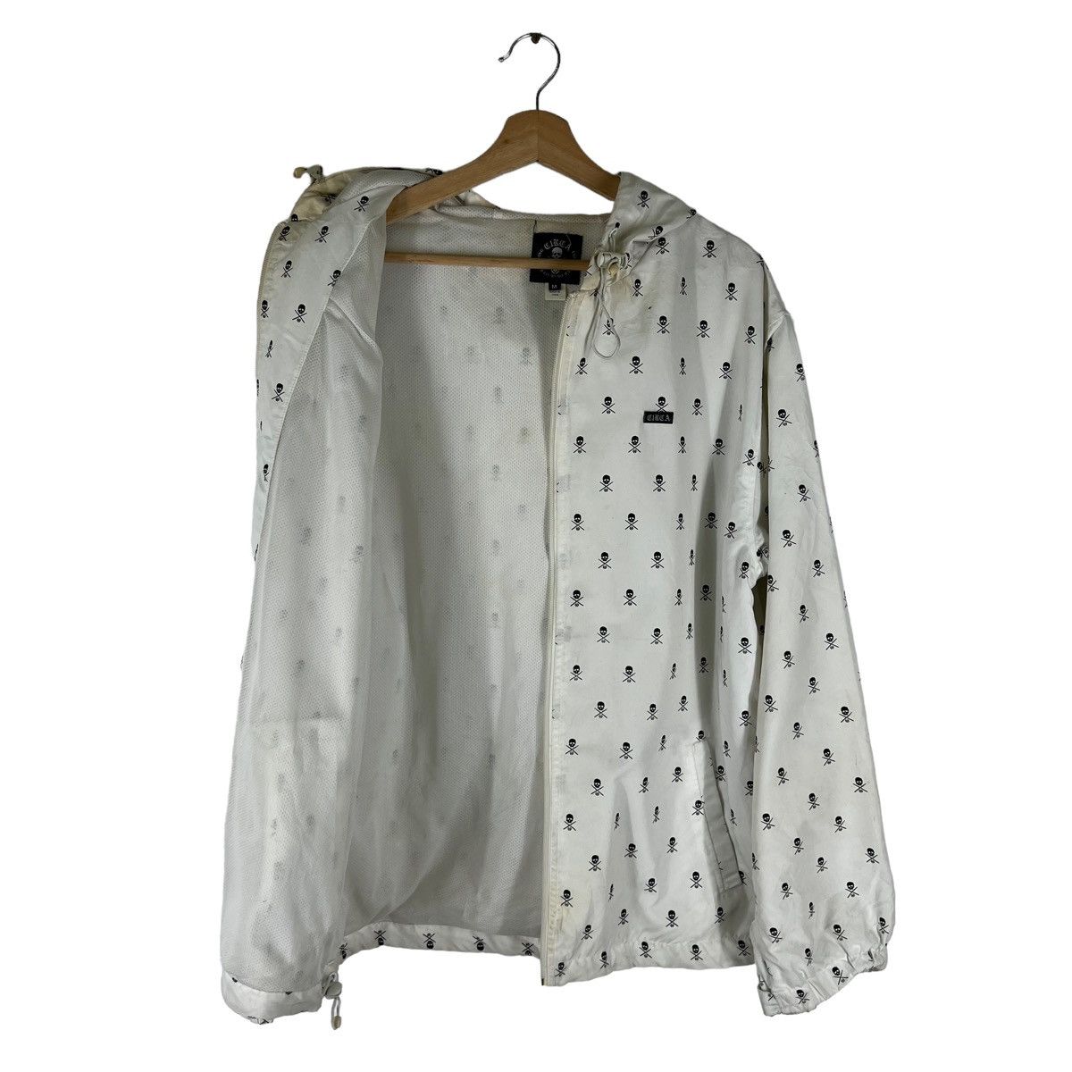 Japanese Brand VINTAGE CIRLA FULL PRINT HOODIE JACKET INSPIRE CHROME HEARTS Size US M / EU 48-50 / 2 - 7 Thumbnail