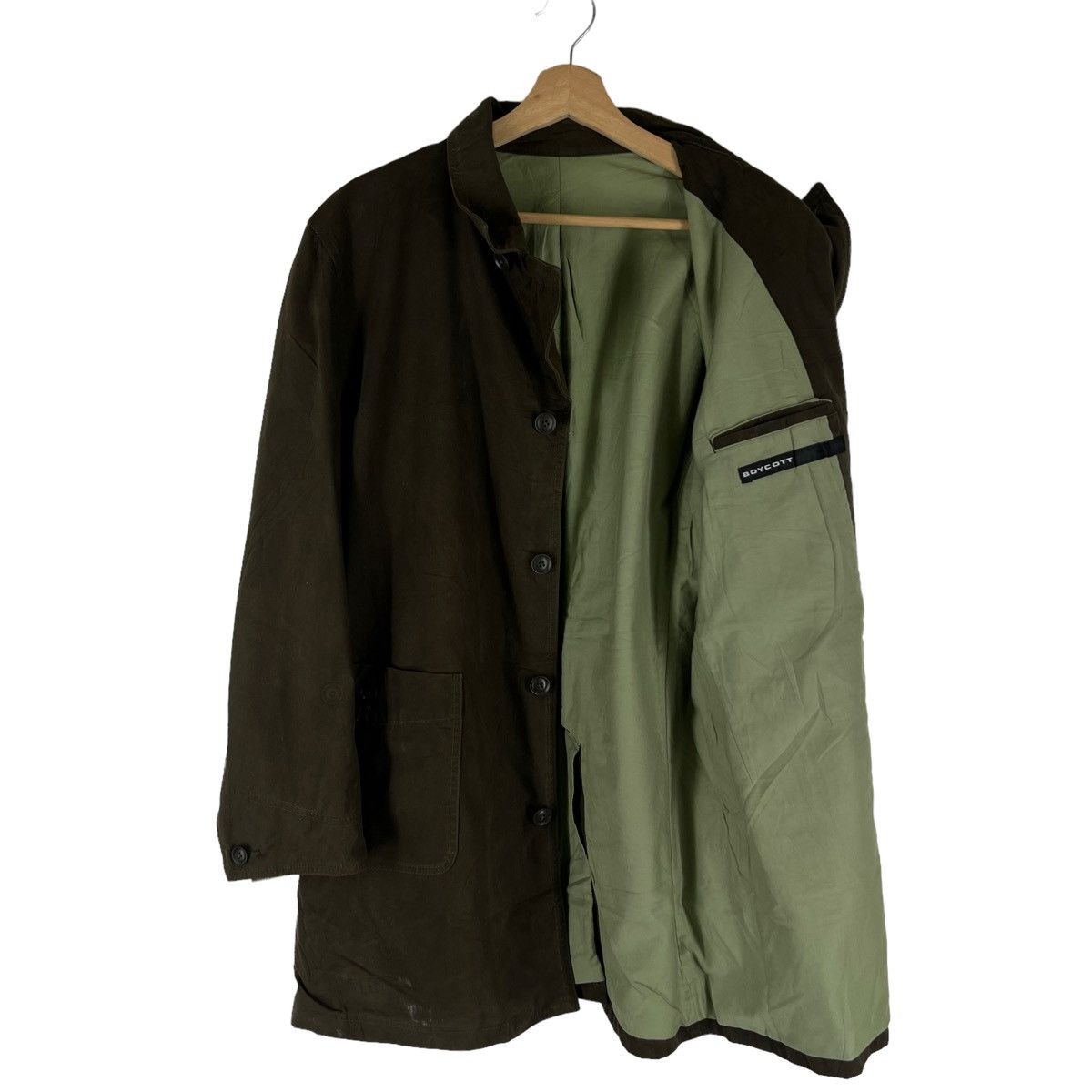 Japanese Brand VINTAGE CHORE JACKET BOYCOTT JAPAN INSPIRED ISSEY MIYAKE Size US M / EU 48-50 / 2 - 8 Thumbnail