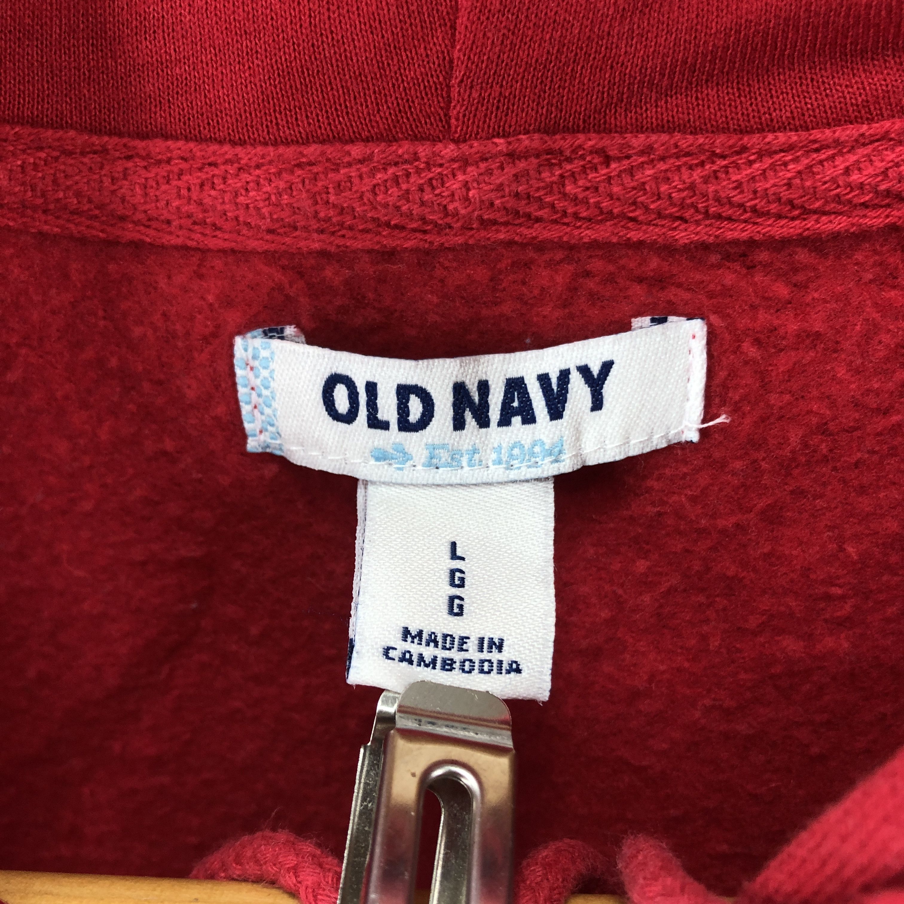 Old Navy OLD NAVY Zipper Hoodie #0842/AD Size US M / EU 48-50 / 2 - 7 Thumbnail