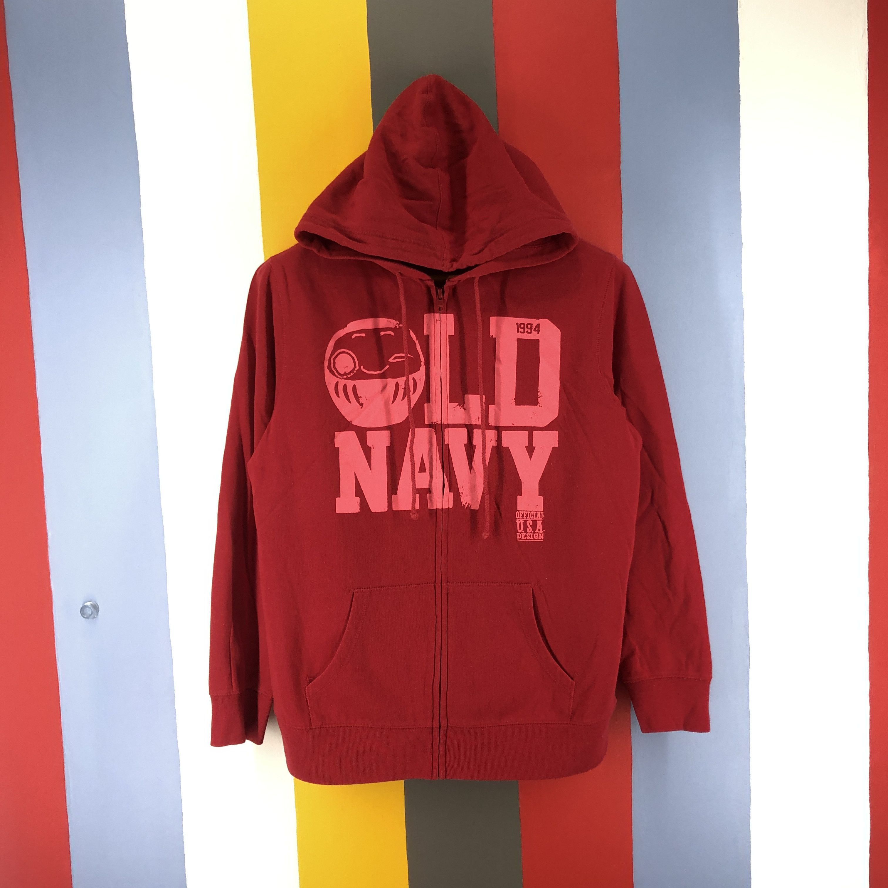 Old Navy OLD NAVY Zipper Hoodie #0842/AD Size US M / EU 48-50 / 2 - 1 Thumbnail
