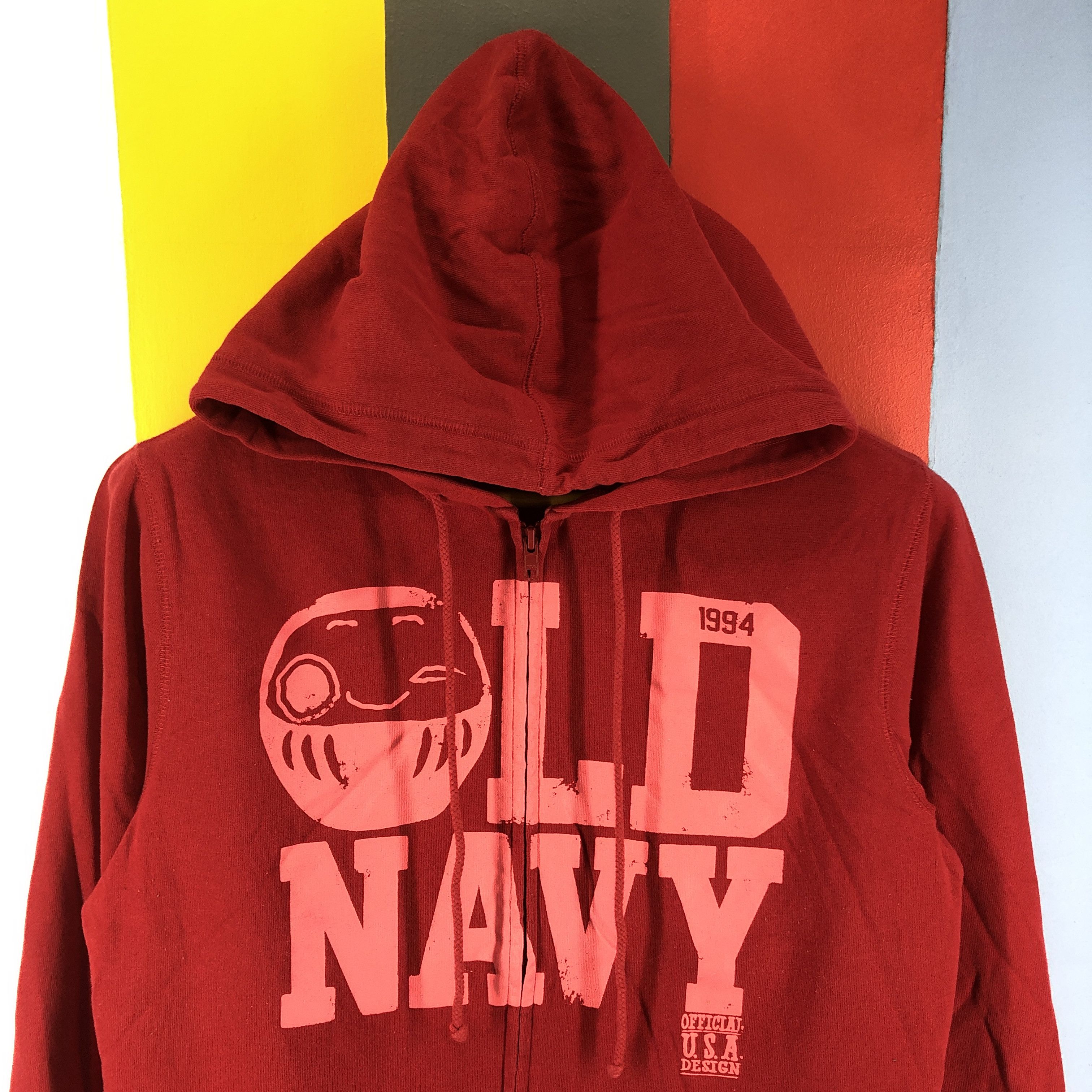 Old Navy OLD NAVY Zipper Hoodie #0842/AD Size US M / EU 48-50 / 2 - 2 Thumbnail