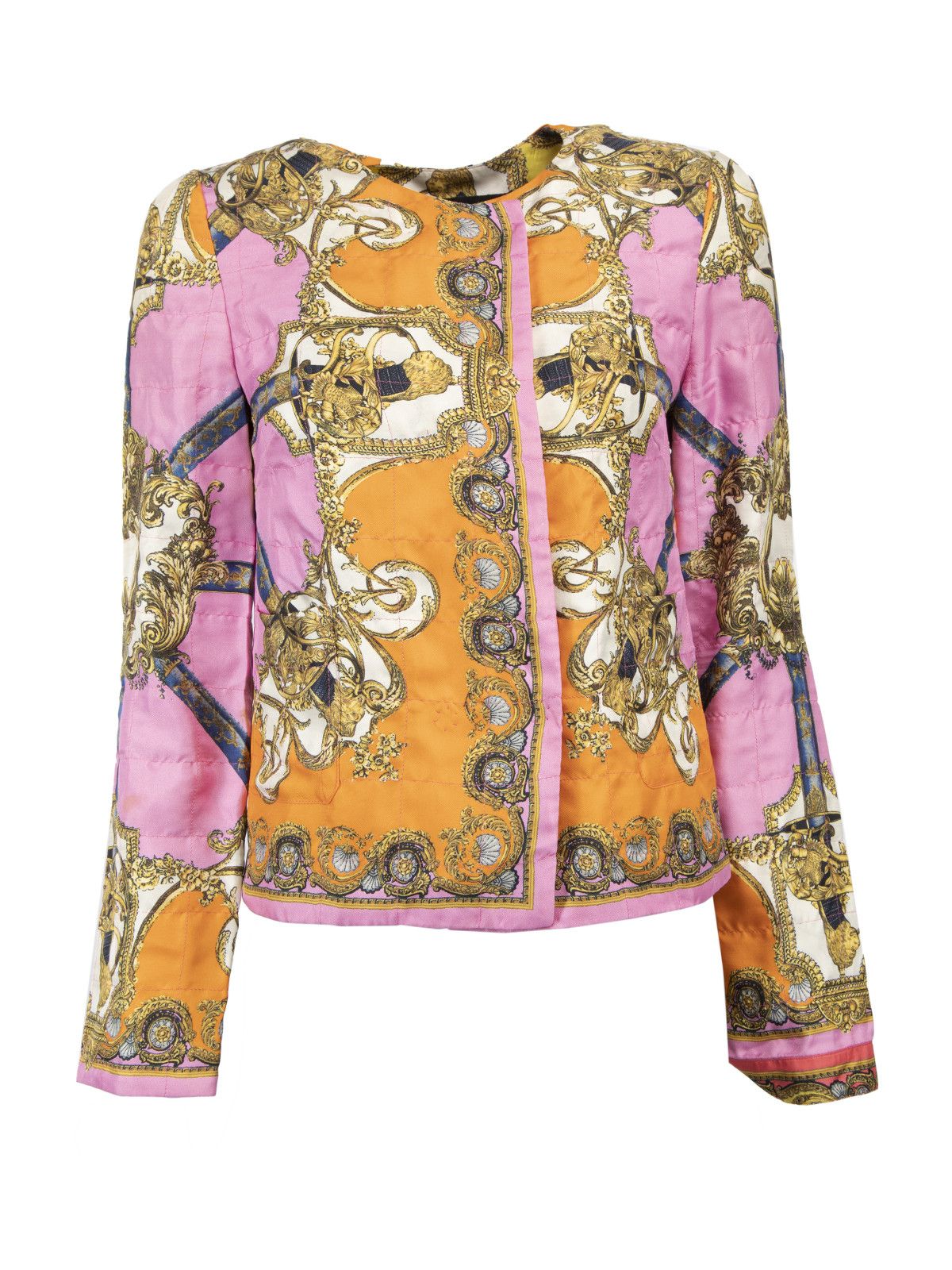 Multicolour Lightweight Jacket with Pockets