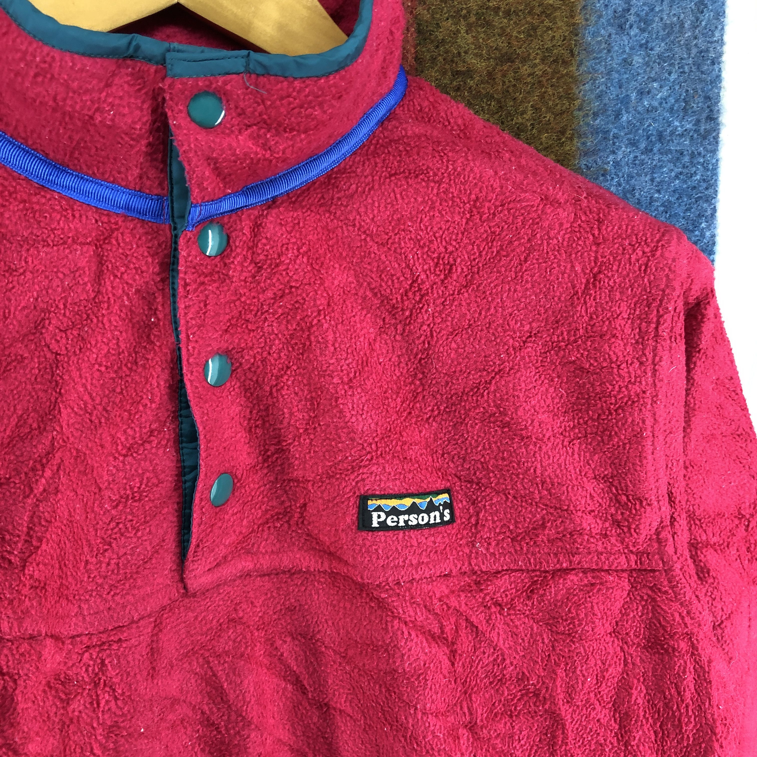 PERSON'S PERSONS 1976 Turtle Neck Fleece #04/A Size US S / EU 44-46 / 1 - 2 Thumbnail