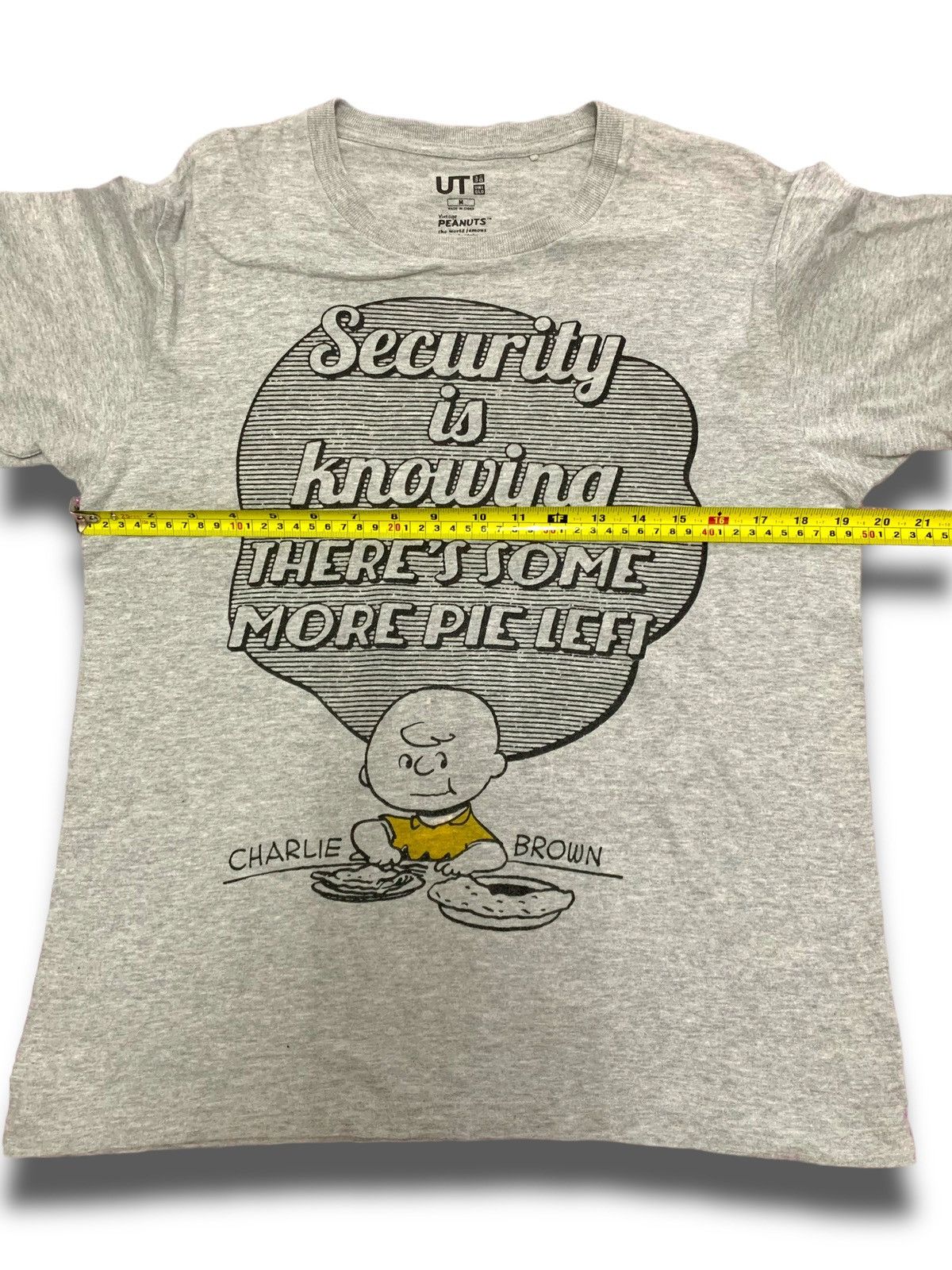 Peanuts × Uniqlo Vintage 90s Uniqlo Single Stitch Peanuts Size US M / EU 48-50 / 2 - 12 Thumbnail