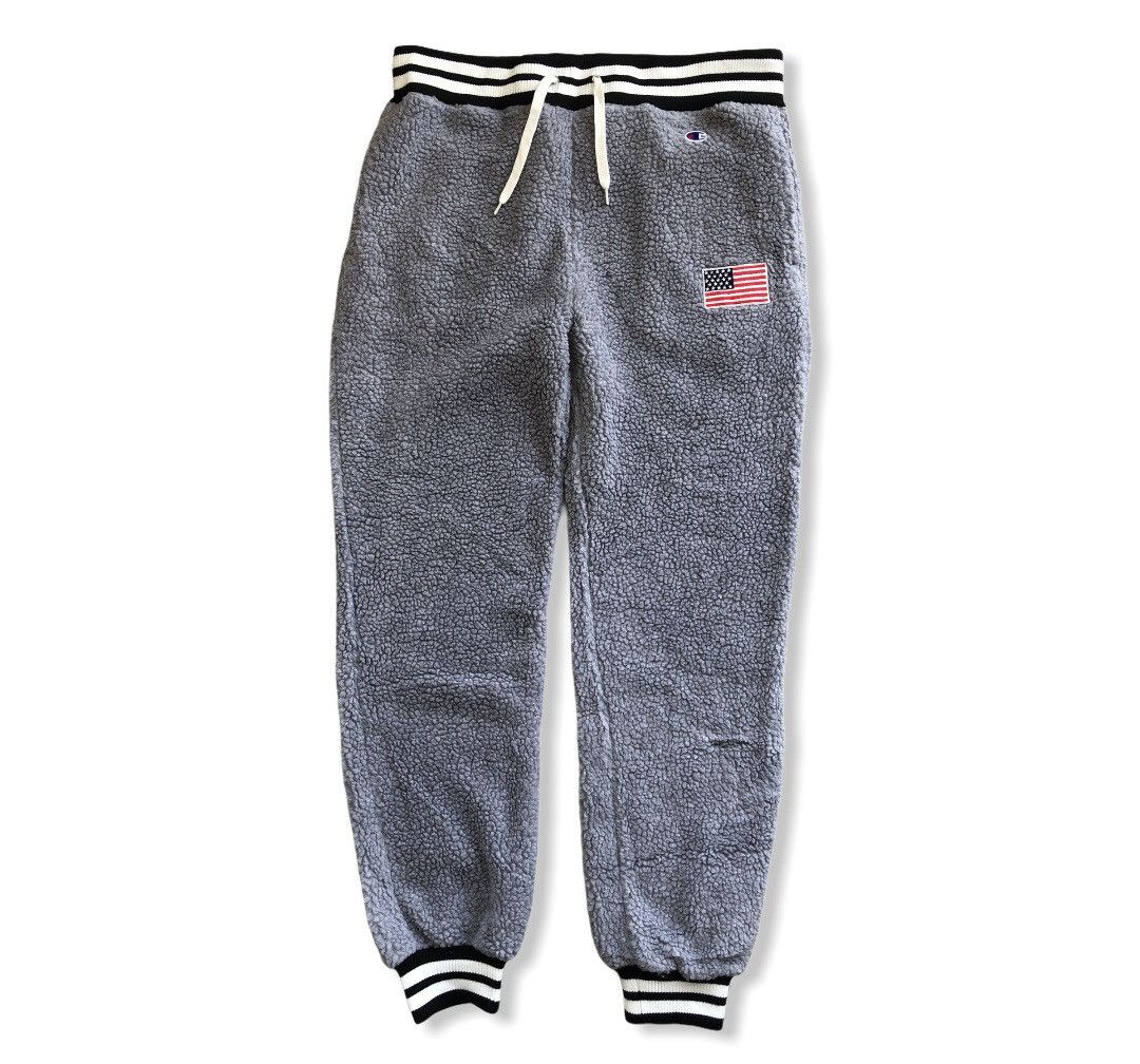 Champion Vintage Champion American Flag Fleece Jogger Pant Size US 34 / EU 50 - 1 Thumbnail