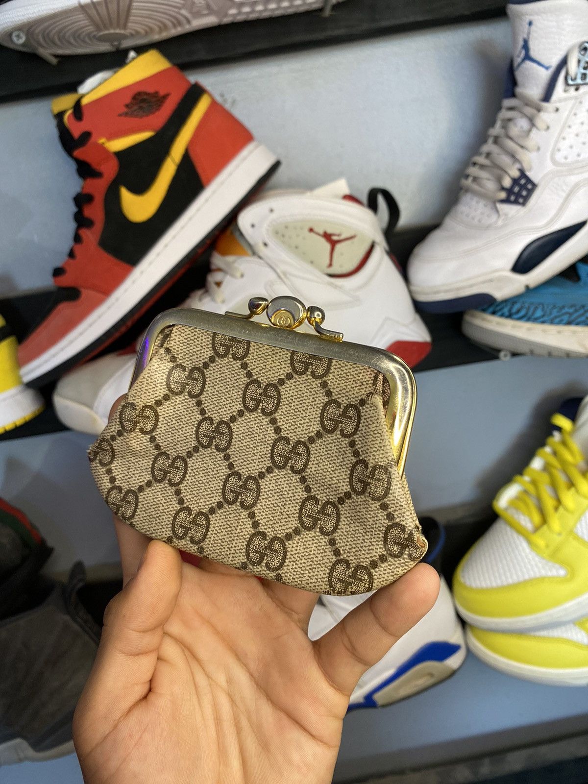Gucci Vintage Gucci Coin Purse Monogram Grailed