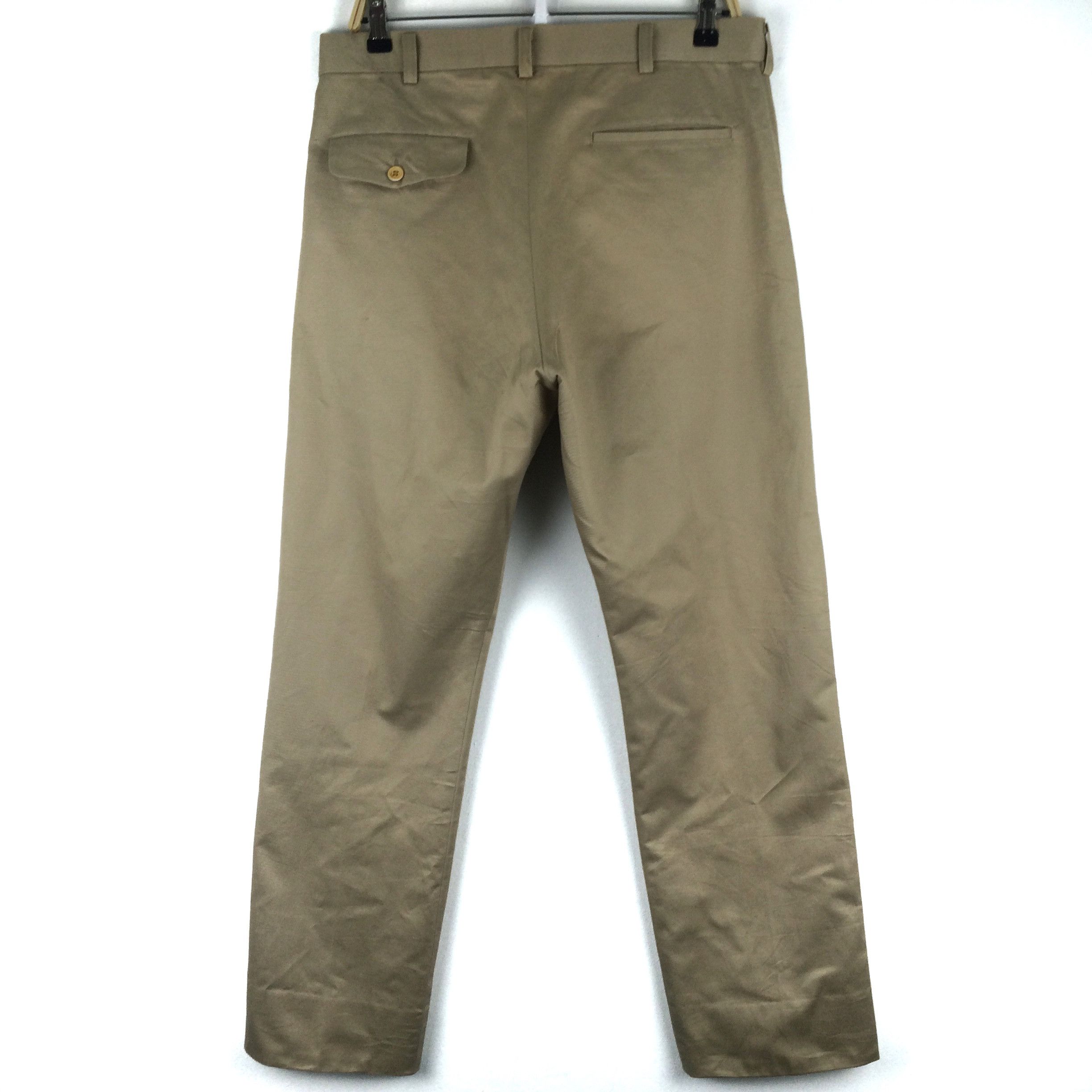 Comme des Garcons × Comme des Garcons Homme Plus X171 COMME DES GARCONS HOMME KHAKIS PANTS Size US 34 / EU 50 - 2 Thumbnail
