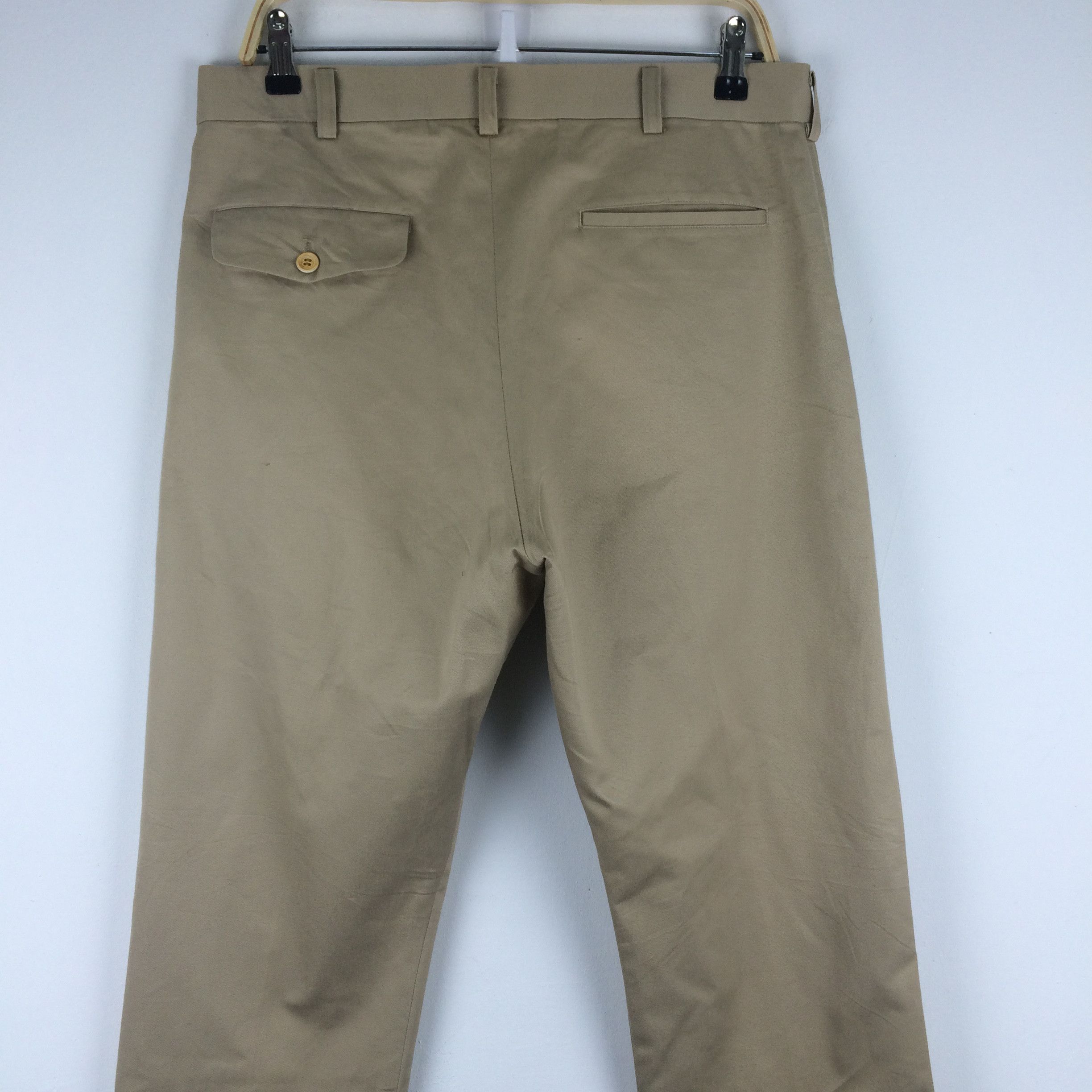 Comme des Garcons × Comme des Garcons Homme Plus X171 COMME DES GARCONS HOMME KHAKIS PANTS Size US 34 / EU 50 - 4 Thumbnail