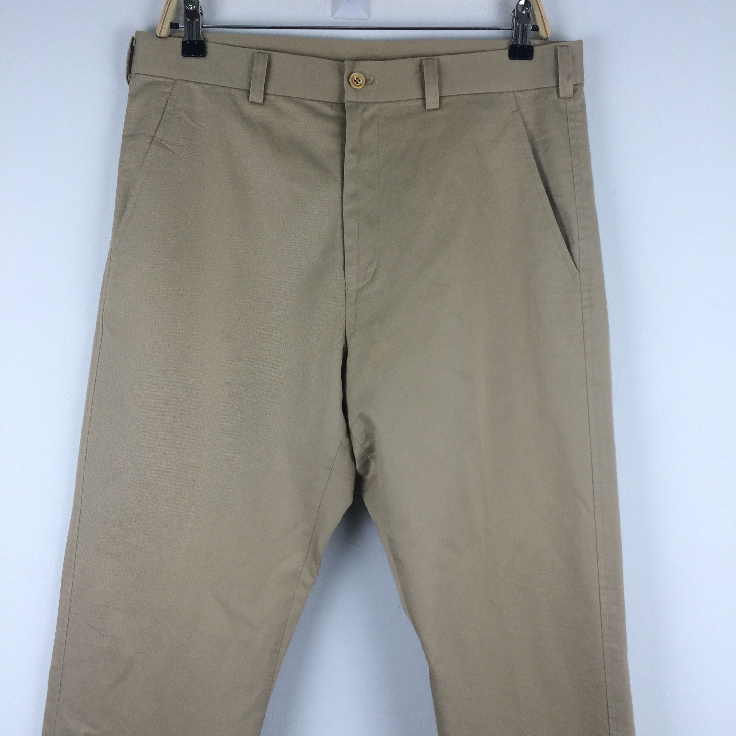 Comme des Garcons × Comme des Garcons Homme Plus X171 COMME DES GARCONS HOMME KHAKIS PANTS Size US 34 / EU 50 - 5 Thumbnail