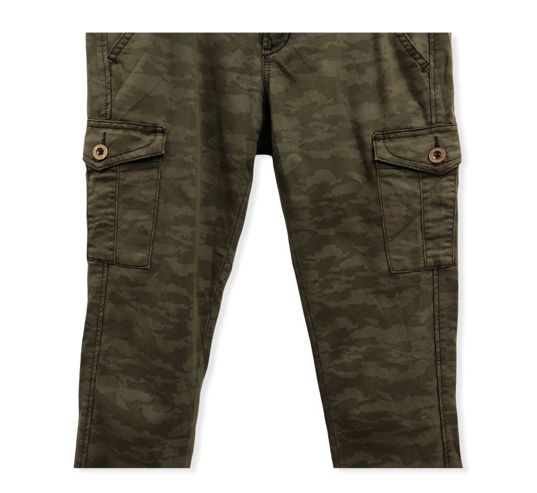 Edwin Japanese Brand Edwin Camouflage Tactical Multipocket Cargo Size US 29 - 4 Thumbnail