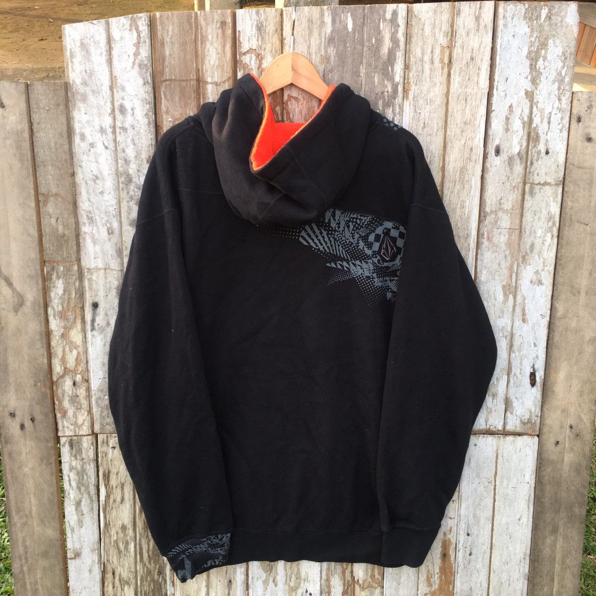 Vintage Vintage Y2K Volcom Skateboard Brand Oversized Hoodie Size US XXL / EU 58 / 5 - 2 Thumbnail