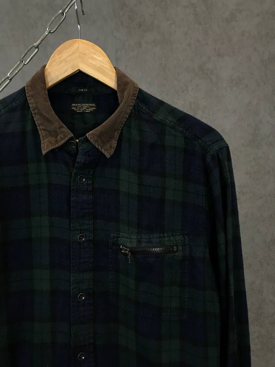 Allsaints Allsaints vintage flannel shirt Size US S / EU 44-46 / 1 - 2 Thumbnail