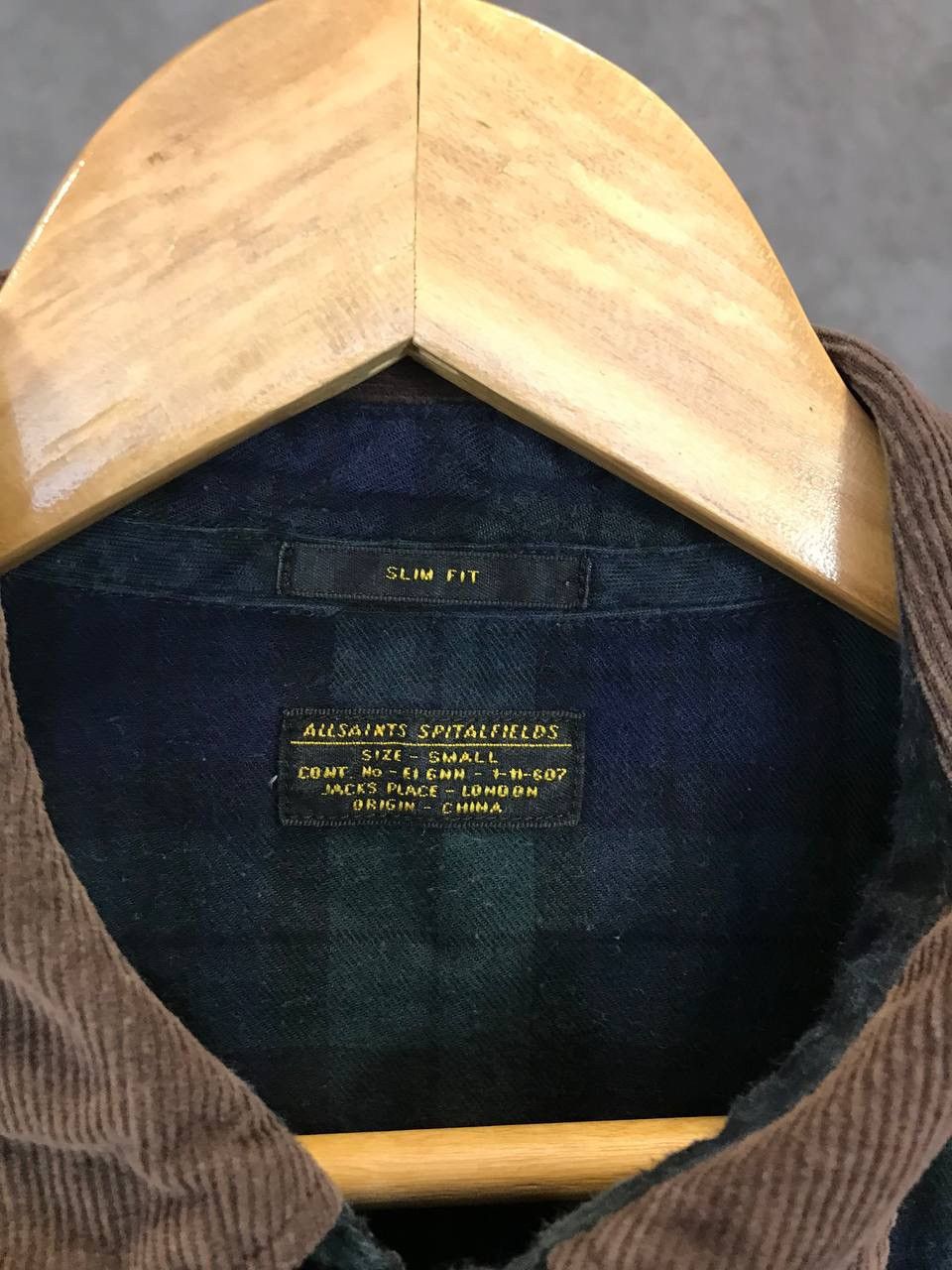 Allsaints Allsaints vintage flannel shirt Size US S / EU 44-46 / 1 - 5 Thumbnail