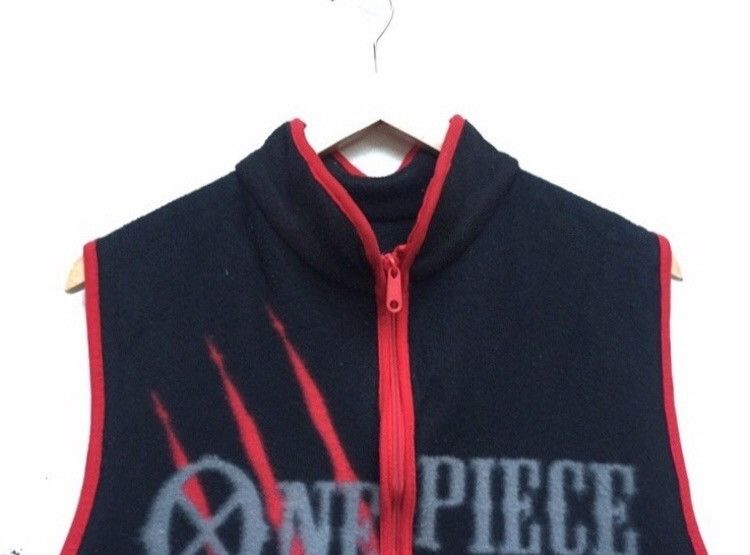 Japanese Brand × One Piece 🔥One Piece Big Skull Logo Fleece Vests Size US M / EU 48-50 / 2 - 3 Thumbnail