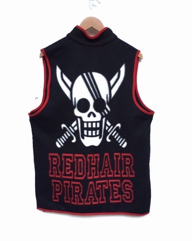 Japanese Brand × One Piece 🔥One Piece Big Skull Logo Fleece Vests Size US M / EU 48-50 / 2 - 1 Thumbnail