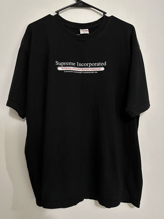 Supreme Yohji Yamamoto Tekken Tee Shirt FW22 Black Size Men's XL