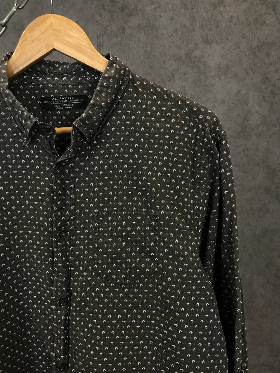 Allsaints × Vintage Allsaints vintage monogram shirt Size US M / EU 48-50 / 2 - 2 Thumbnail