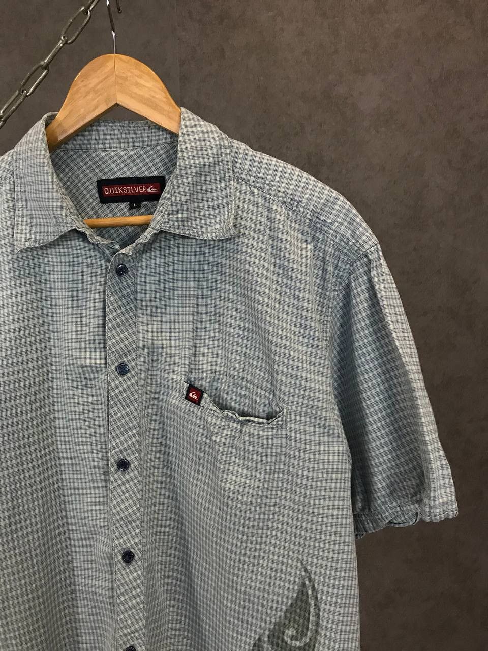 Quiksilver Quiksilver vintage art outdoor streetwear shirt Size US L / EU 52-54 / 3 - 2 Thumbnail
