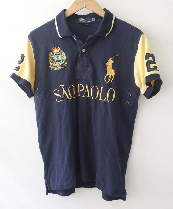 Polo Ralph Lauren Ralph Lauren Polo Sao Paolo Brazil Big Logo Size M ...