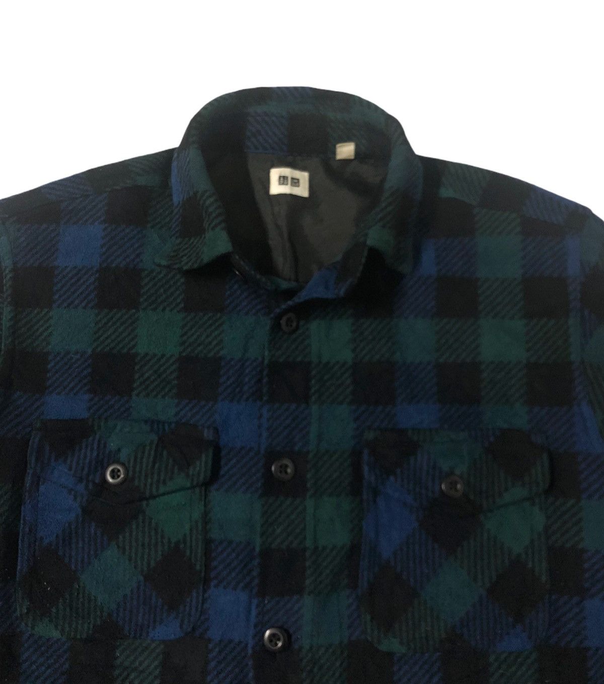 Japanese Brand × Uniqlo 🔥Uniqlo Button Check Jacket Size US S / EU 44-46 / 1 - 4 Thumbnail