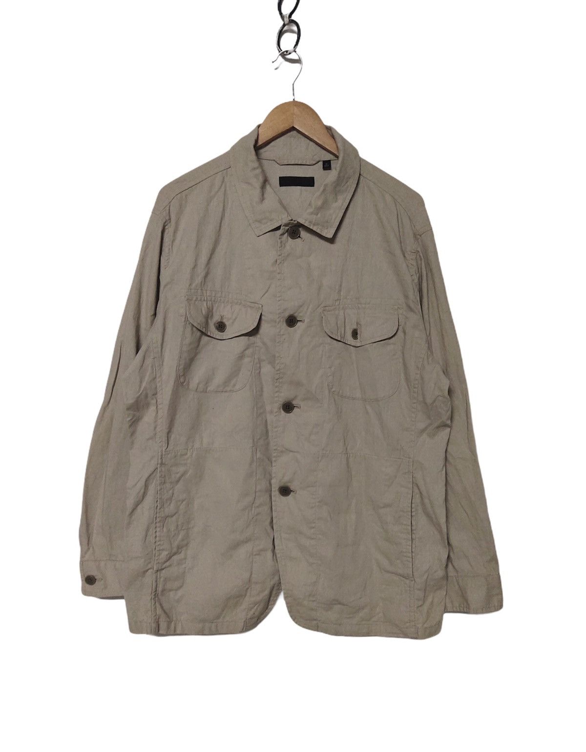 Japanese Brand × Uniqlo 🔥Uniqlo Button Cotton Jacket Size US L / EU 52-54 / 3 - 1 Thumbnail