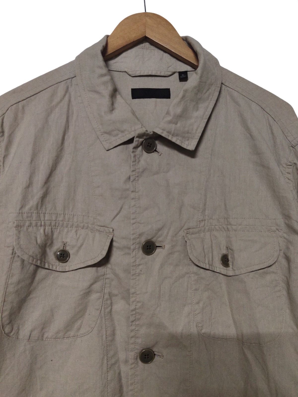 Japanese Brand × Uniqlo 🔥Uniqlo Button Cotton Jacket Size US L / EU 52-54 / 3 - 4 Thumbnail