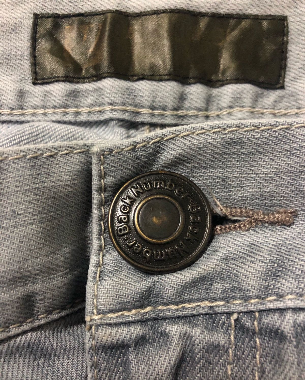 Japanese Brand 🔥Back Number Nice Styles Jeans Size US 30 / EU 46 - 6 Thumbnail