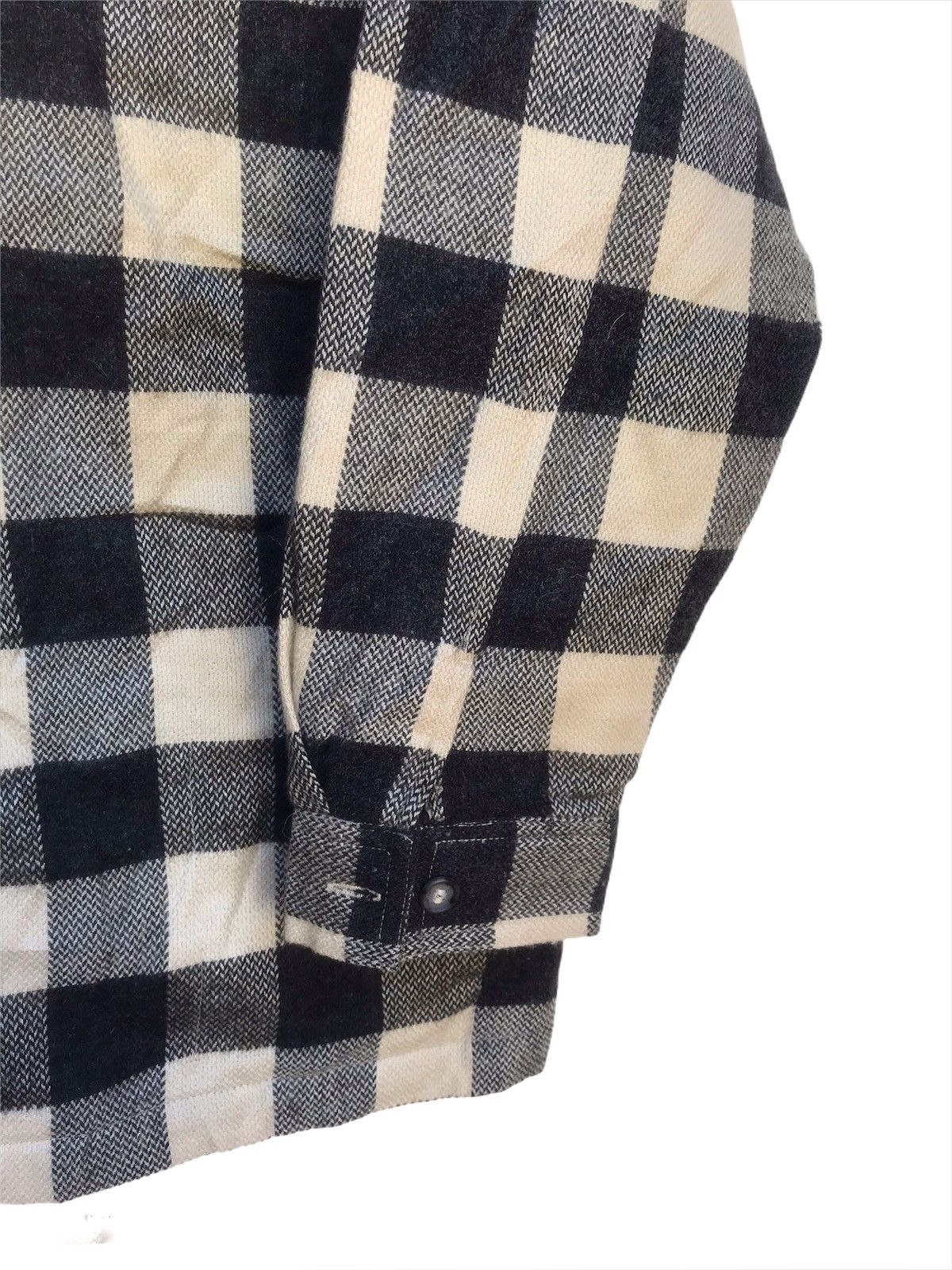 U.S. Polo Assn. × Vintage 🔥Us Polo Assn Wool Button Check Jacket Size US L / EU 52-54 / 3 - 3 Thumbnail