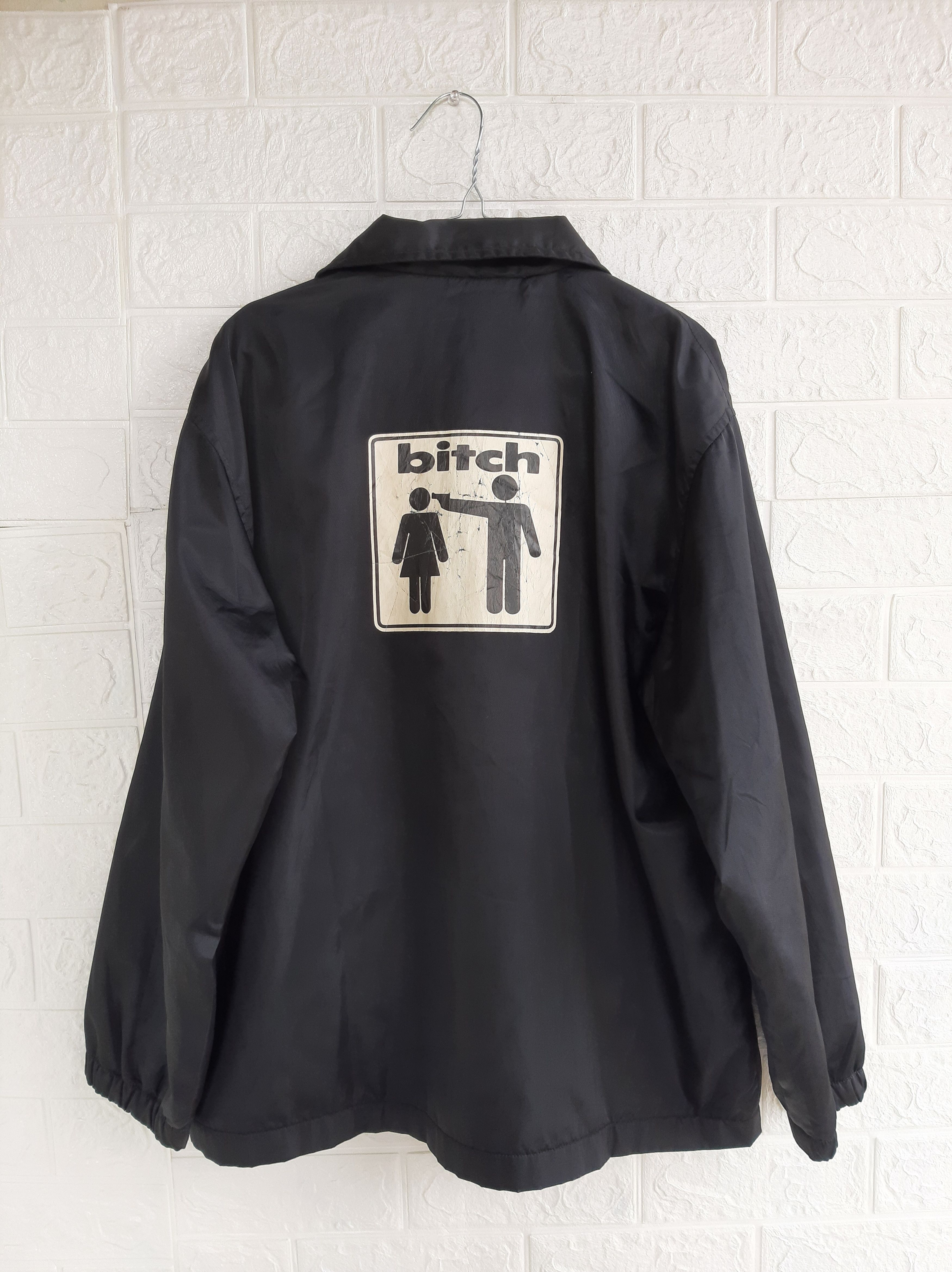 Humor Vintage Very Rare 90s Bitch Skateboards Coaches Jacket | Grailed