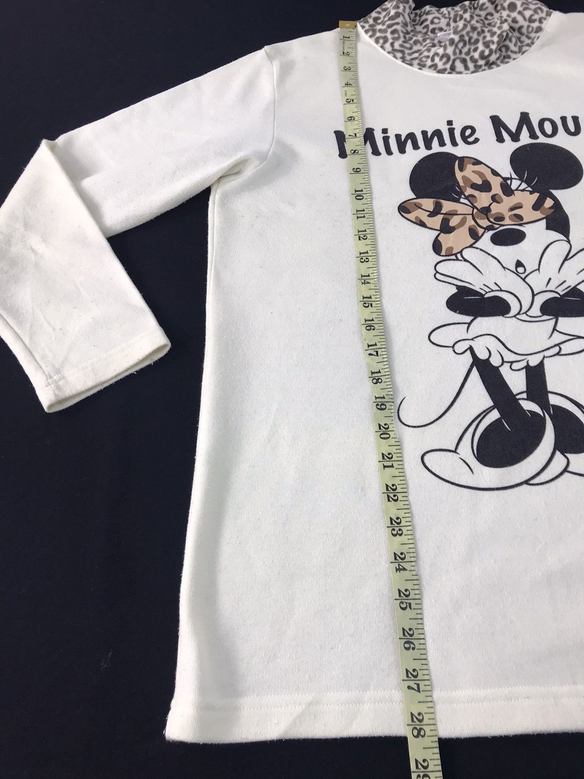 Disney × Mickey Mouse Disney Minnie Mouse Fleece Sweatshirt Hoodies Pull Over Size US L / EU 52-54 / 3 - 8 Thumbnail