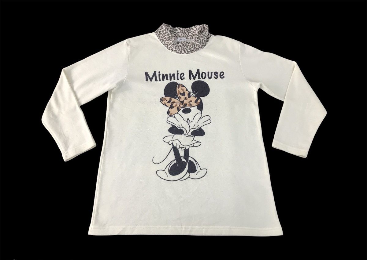 Disney × Mickey Mouse Disney Minnie Mouse Fleece Sweatshirt Hoodies Pull Over Size US L / EU 52-54 / 3 - 1 Thumbnail