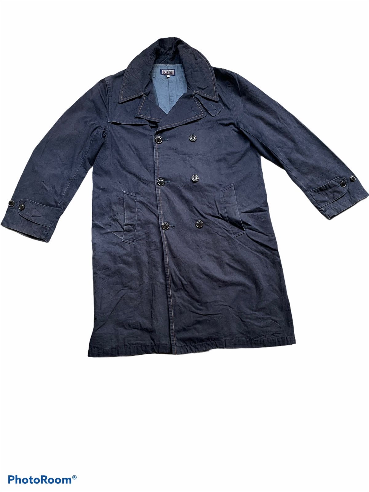 Blue Blue Japan Blue Blue japan Long Pea coat blue Hollywood ranch market Size US L / EU 52-54 / 3 - 1 Thumbnail