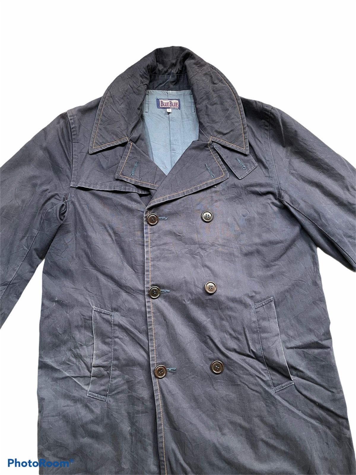 Blue Blue Japan Blue Blue japan Long Pea coat blue Hollywood ranch market Size US L / EU 52-54 / 3 - 3 Thumbnail