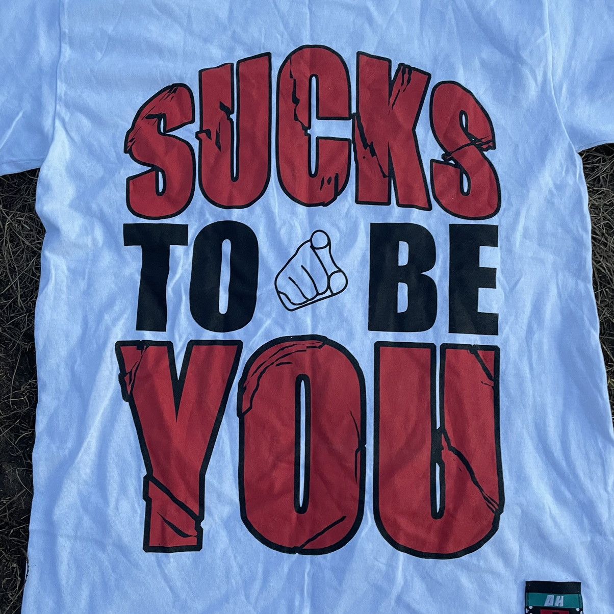 Vintage Vintage Y2K Sun Faded Graphic Tee Humor Skate Streetwear S Size US S / EU 44-46 / 1 - 4 Thumbnail
