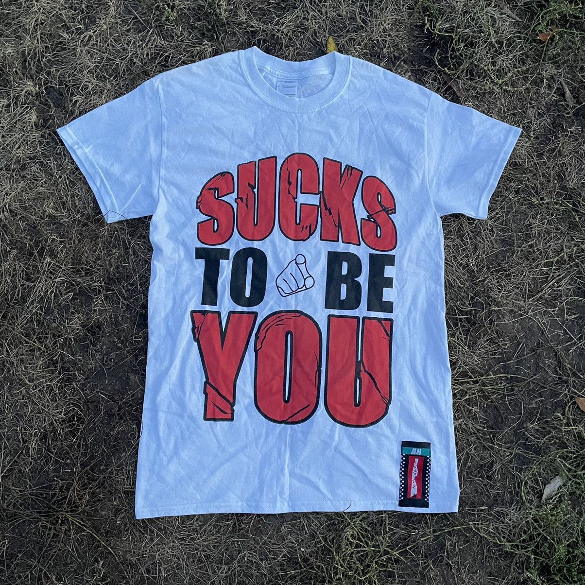 Vintage Vintage Y2K Sun Faded Graphic Tee Humor Skate Streetwear S Size US S / EU 44-46 / 1 - 1 Thumbnail