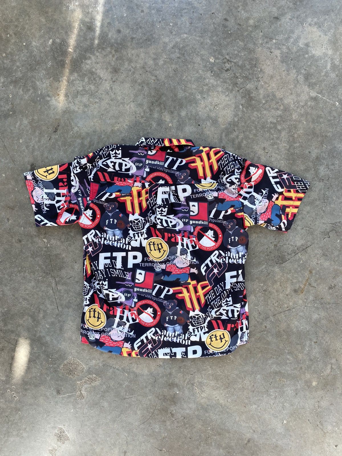 Fuck The Population Fuck The Population Archive Button Short Sleeve Shirt Large Size US L / EU 52-54 / 3 - 4 Thumbnail