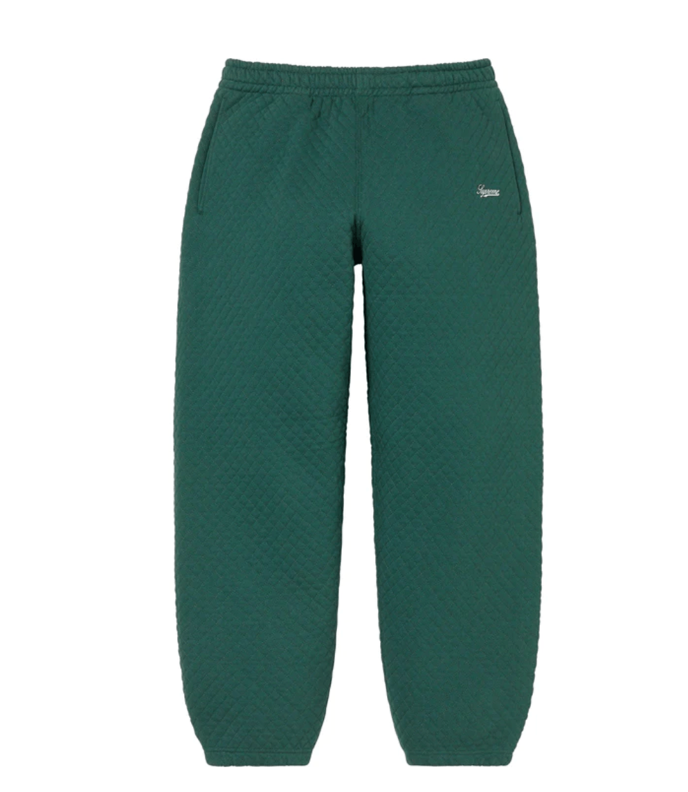 Supreme Micro Quilted Sweatpant Size US 34 / EU 50 - 1 Thumbnail