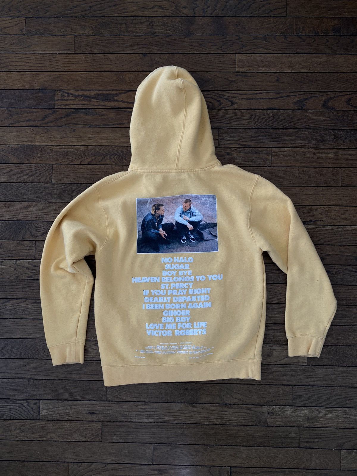 Brockhampton Brockhampton Ginger Hug Logo Hoodie Yellow Small Size US S / EU 44-46 / 1 - 4 Thumbnail