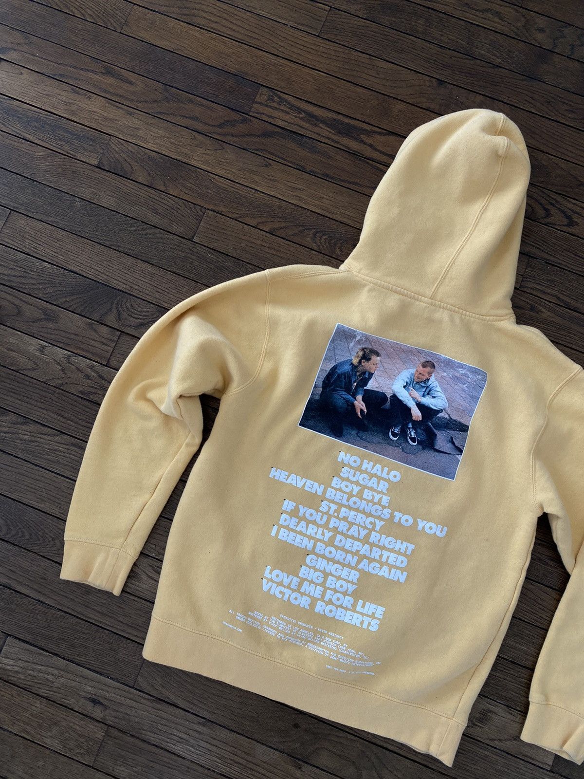 Brockhampton Brockhampton Ginger Hug Logo Hoodie Yellow Small Size US S / EU 44-46 / 1 - 5 Thumbnail