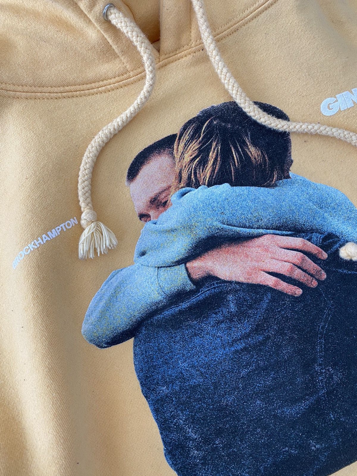 Brockhampton Brockhampton Ginger Hug Logo Hoodie Yellow Small Size US S / EU 44-46 / 1 - 3 Thumbnail
