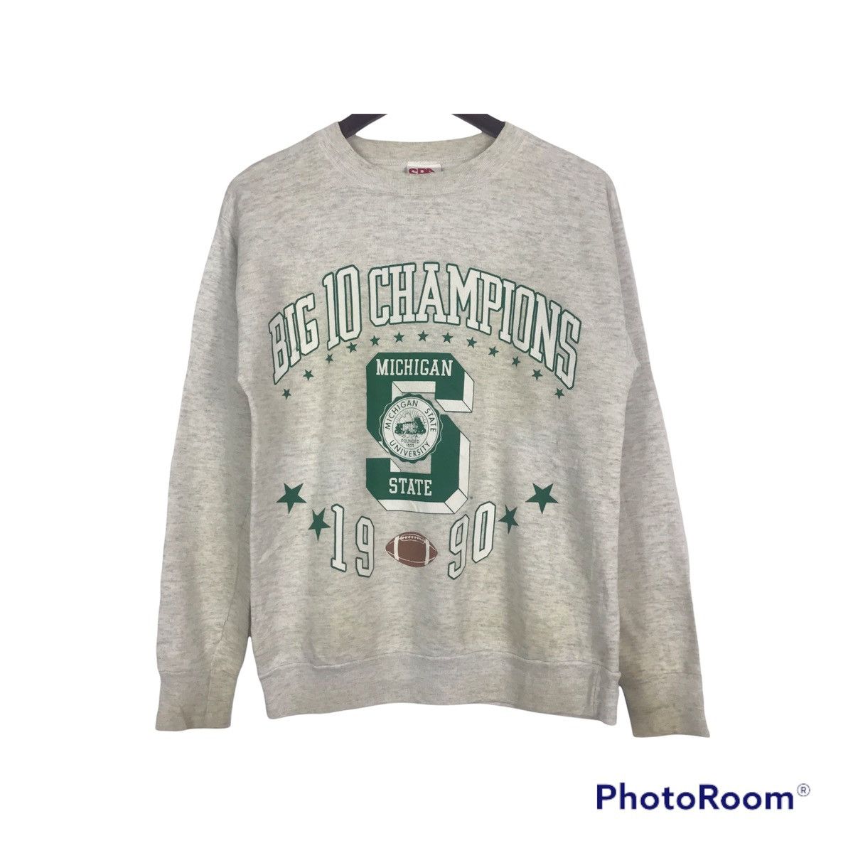 Vintage Vintage 90’ Michigan State University Sweatshirt MSU Size US M / EU 48-50 / 2 - 1 Thumbnail