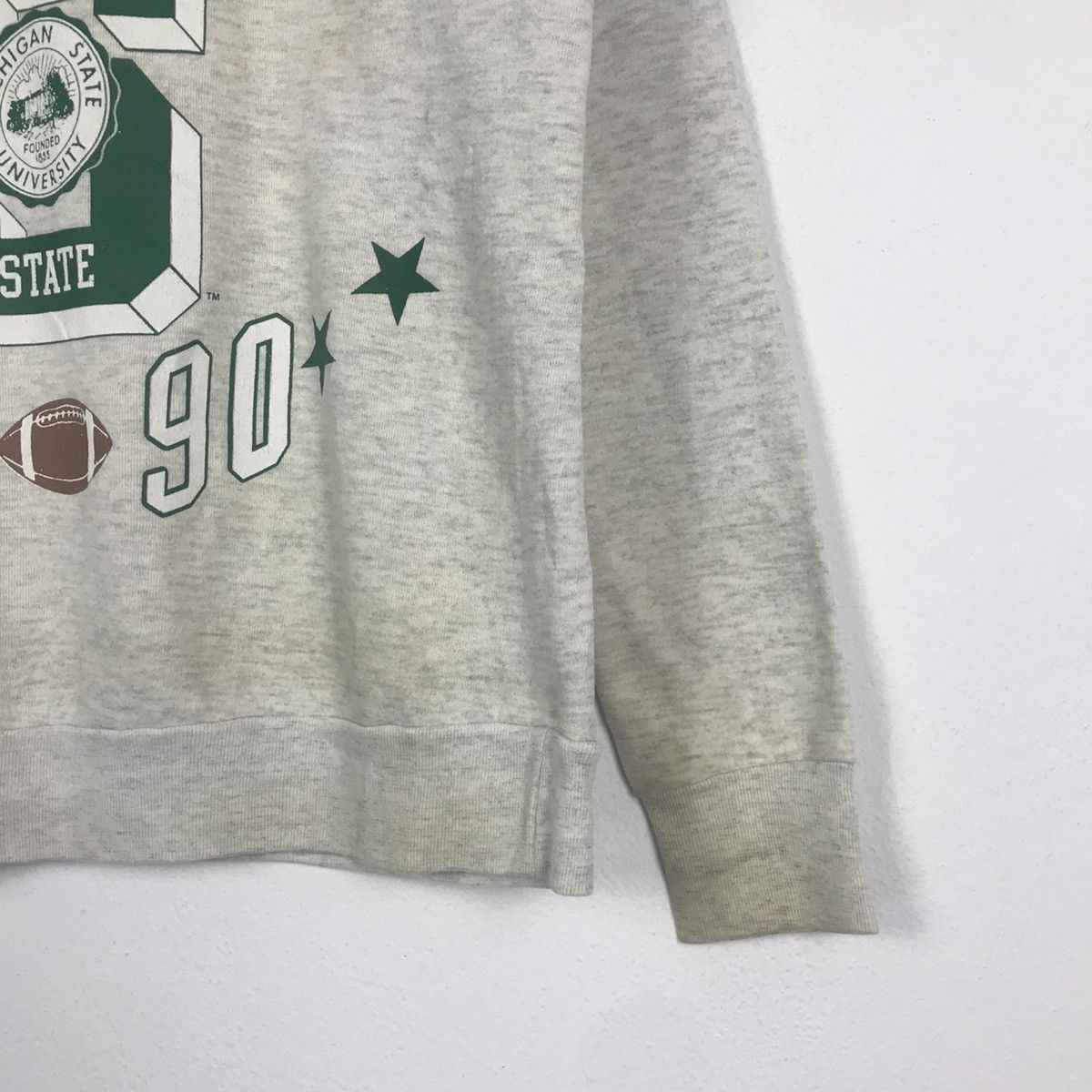 Vintage Vintage 90’ Michigan State University Sweatshirt MSU Size US M / EU 48-50 / 2 - 3 Thumbnail